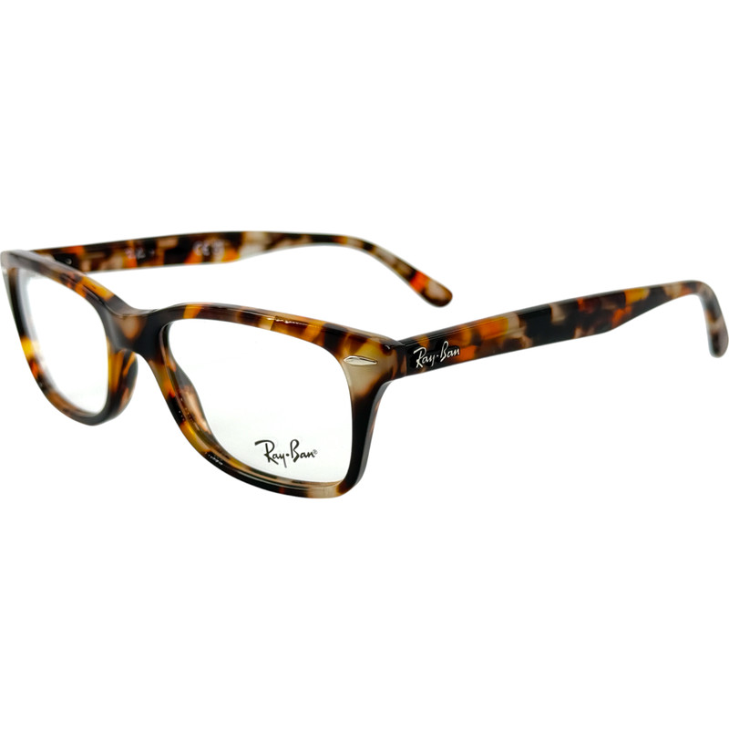 Ray Ban RB5428 Unisex Plastic Eyeglass Frame 8173 Grey & Brown Havana 50-17