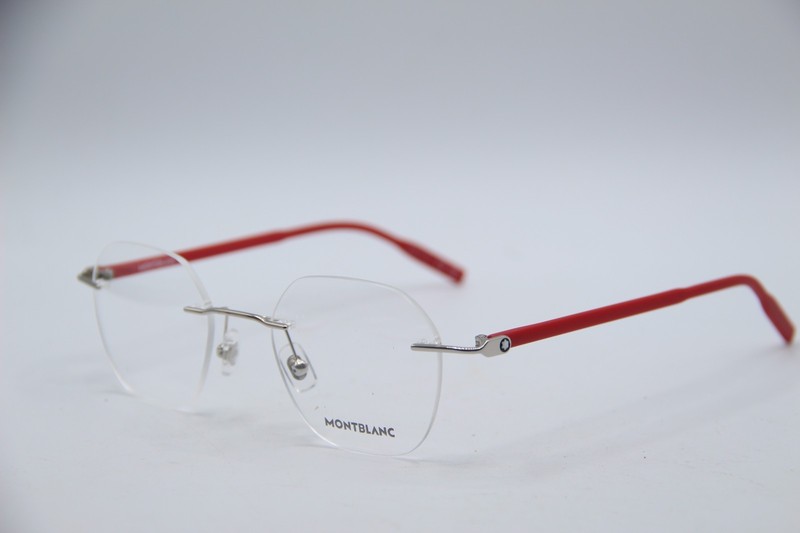 NEW MONTBLANC MB 02230 003 RED AUTHENTIC EYEGLASSES 50-21