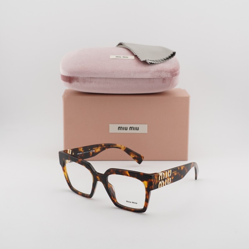 NEW Miu Miu MU04UV VAU1O1 Honey Havana 52mm Eyeglasses
