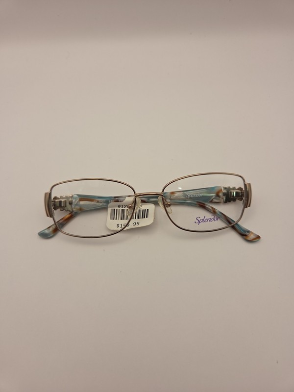 Splendor Eyeglasses Frames SP 3007 51-16-135 Light Brown gallery