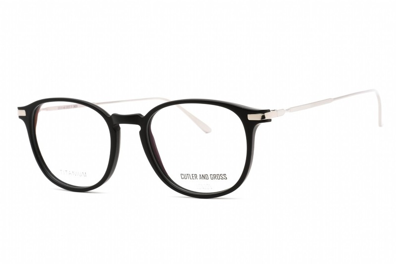 CUTLER AND GROSS CG1303-001-49 Eyeglasses Frame Size 49mm 19mm 145mm BLACK Unis
