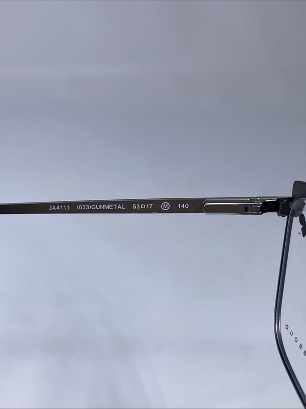 JOSEPH ABBOUD JA4111 033 NOS Gunmetal/Green Eyeglasses Frame 53-17-140 gallery