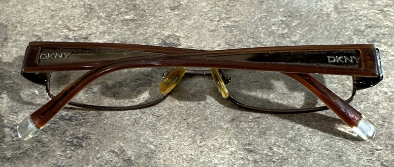 DKNY Dy 5566 1034 Brown Eyeglasses Frames Full Rim 50-16-135-25mm G17 gallery
