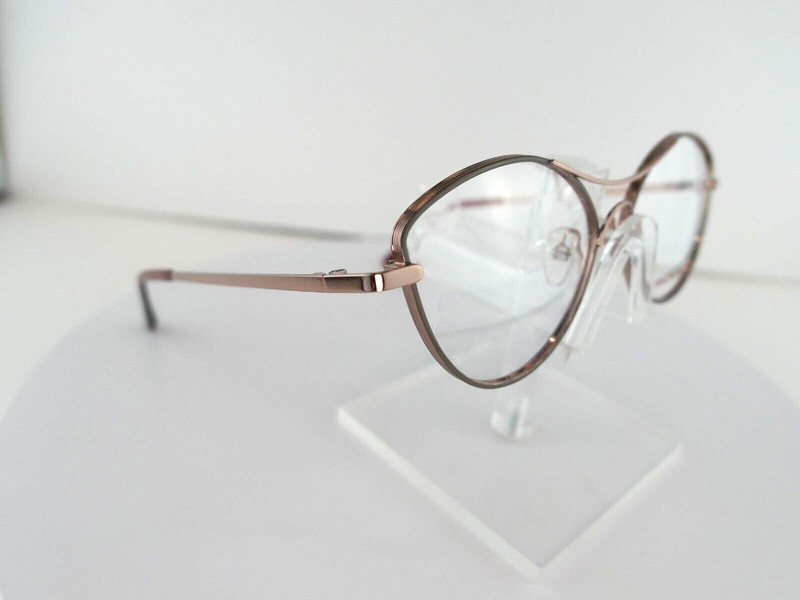 ROGER MIEL Col.3 (ROSE GOLD / LIGHT GREY) 52-15 Eyeglass Frames gallery