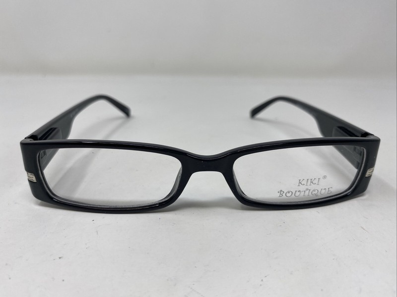 Kiki Boutique KIKI2030 C1 50-16-138 Black Plastic Full Rim Eyeglasses Frame W918