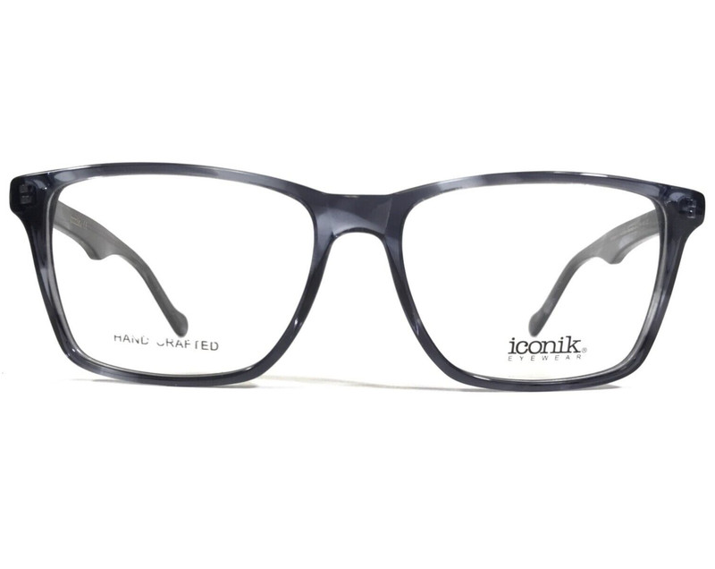 Iconik Eyeglasses Frames Kenneth C2 Blue Tortoise Square Full Rim 54-16-140