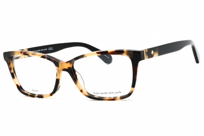 KATE SPADE CAMBERLY 581 Eyeglasses Havana Black Frame 53mm