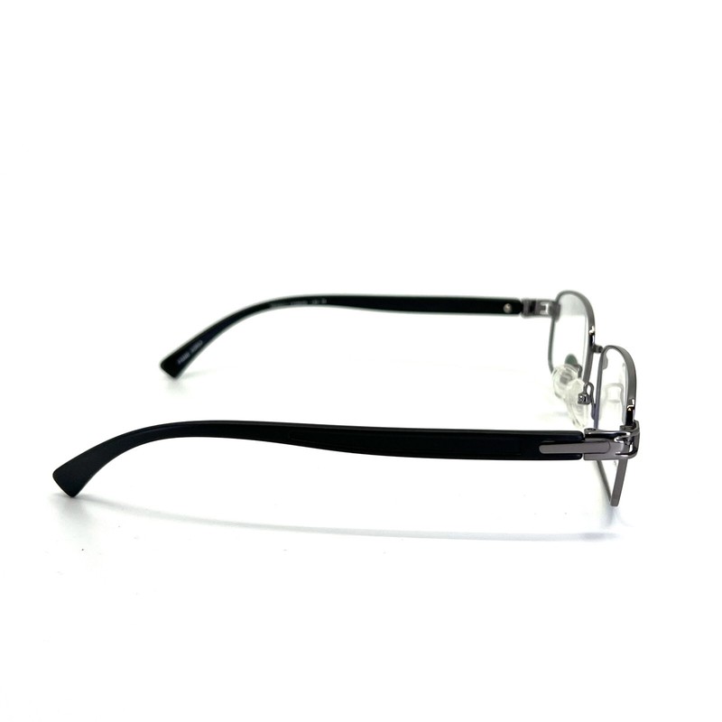 Priority Eyeglasses Frames TI-31 Black Silver Full Rim 53-19 140 mm gallery