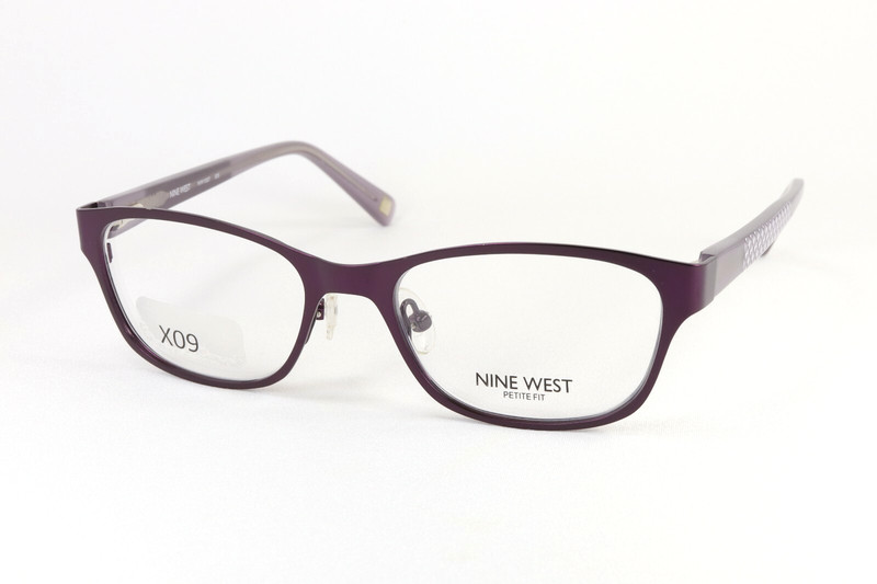 NINE WEST NW1057 505 in Plum Purple 47-16-135 Eyeglass Frames Flex Hinges X09