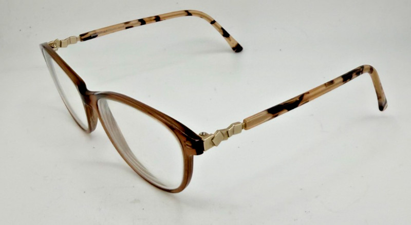 PRODESIGN EYEGLASSES FRAMES ONLY 5641 BROWN TORT ROUND FULL RIM 55-16-145