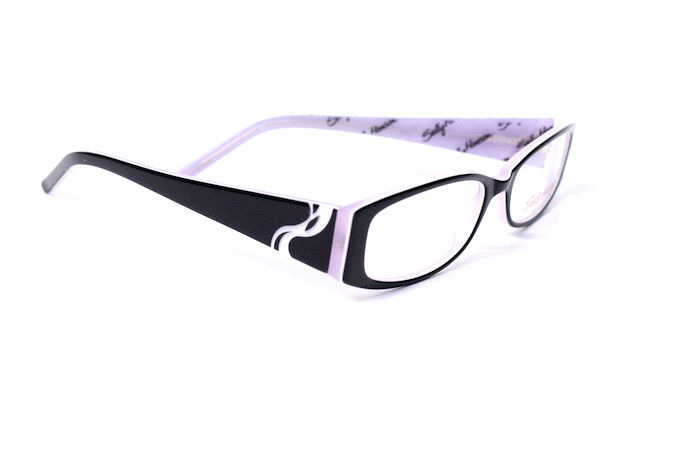NEW SALLY HANSEN SALLY 2 EYEGLASSES WHITE SIZE: 52-16-135