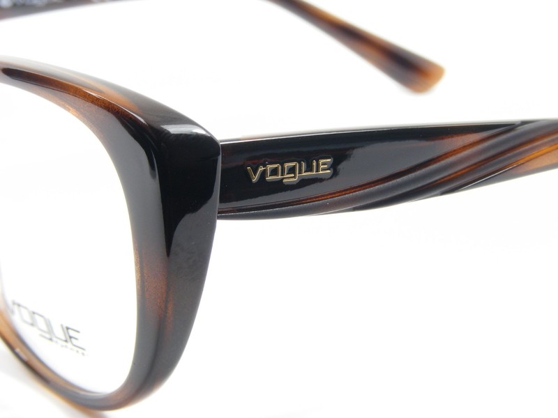 Vogue VO 5102 2386 Brown Tortoise Acetate Eyeglasses Glasses Frame 51-17-135 NEW gallery
