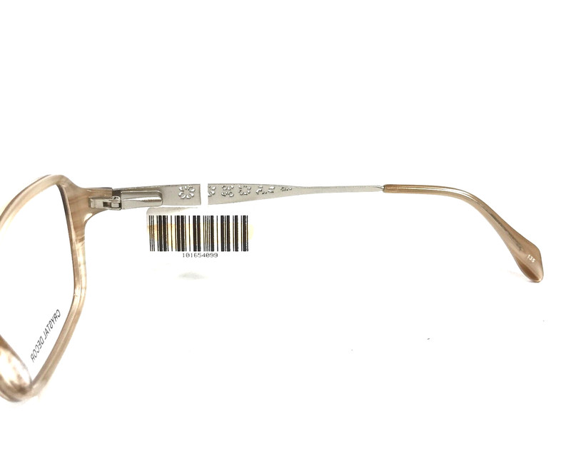 Sophia Loren Eyeglasses Frames 1546 003 Natural Beige Horn Gray 55-17-135 gallery