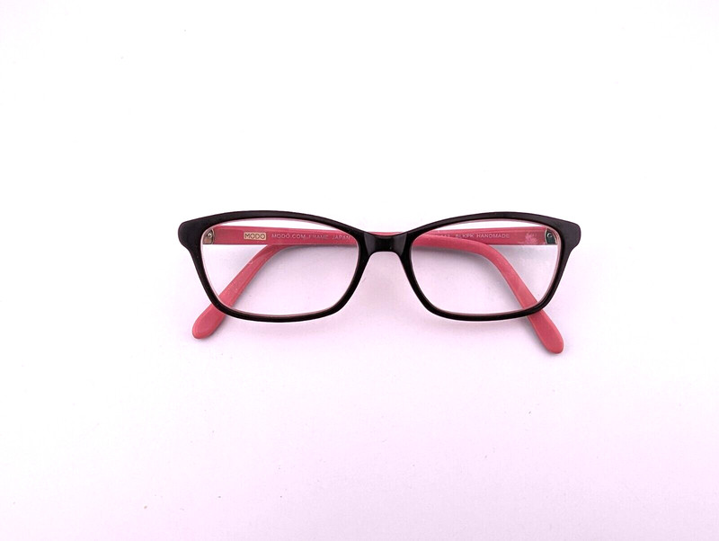 Modo Eyeglasses, Frames Only, MC042 BLKPK, 50-16-142, Plastic, Japan