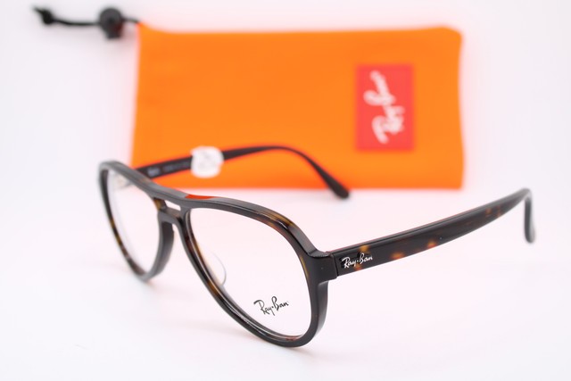 NEW RAY-BAN RB 4355-V VAGABOND 2012 HAVANA AUTHENTIC EYEGLASSES 55-15