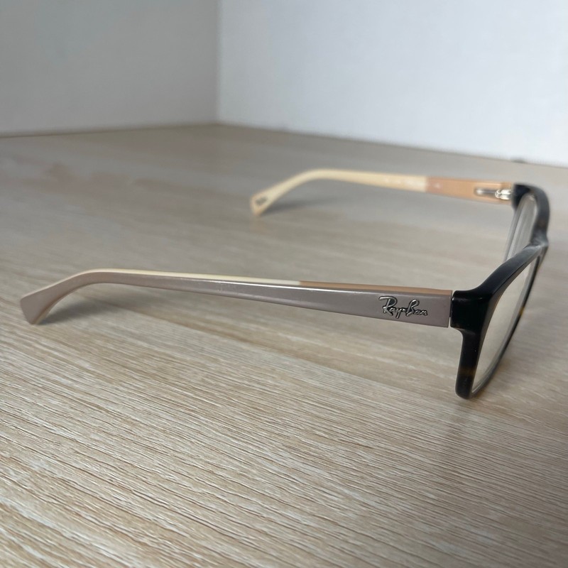 Ray-Ban RB5298 5549 Eyeglasses Brown Tortoise/Beige 53-17-135 Frames Only READ gallery