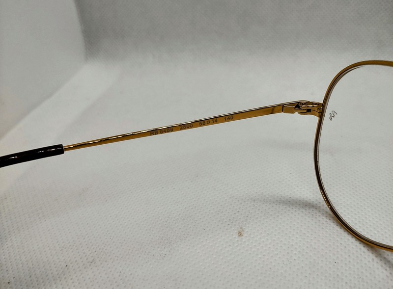 Dolce & Gabbana DG1290 Men Matte Black-Pale Gold Eyeglasses. Size 50-21-145. gallery