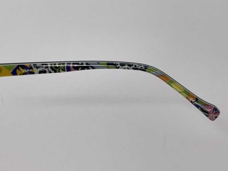 Vera Bradley Women’s Eyeglasses Grace Rio Crystal Brown Green Full Rim 53-15-135 gallery
