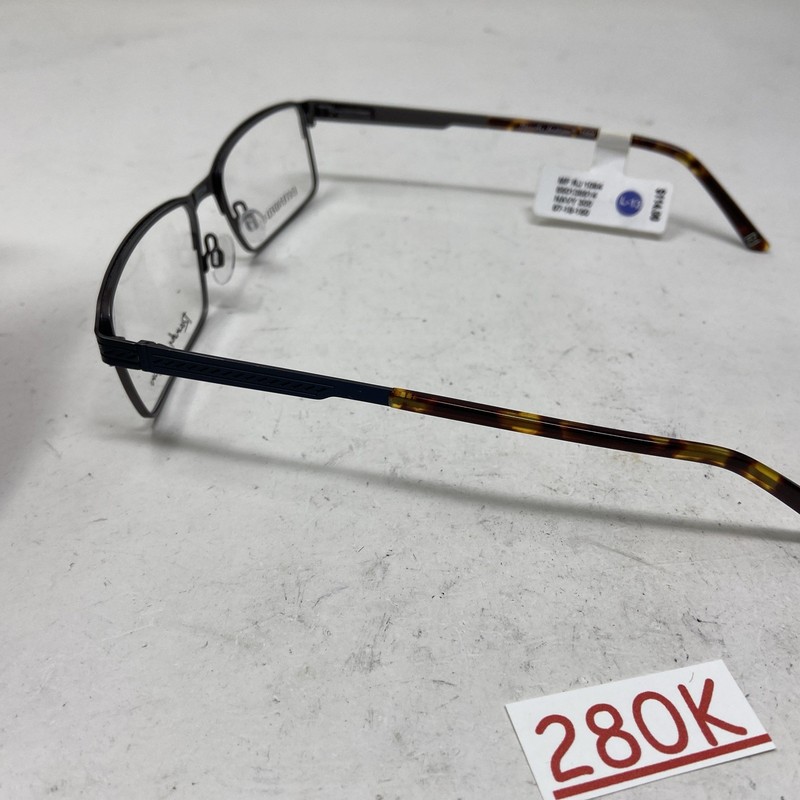 Randy Jackson Eyewear 1064 300 57-18-150 BLUE FLEX HINGE EYEGLASSES 280K gallery