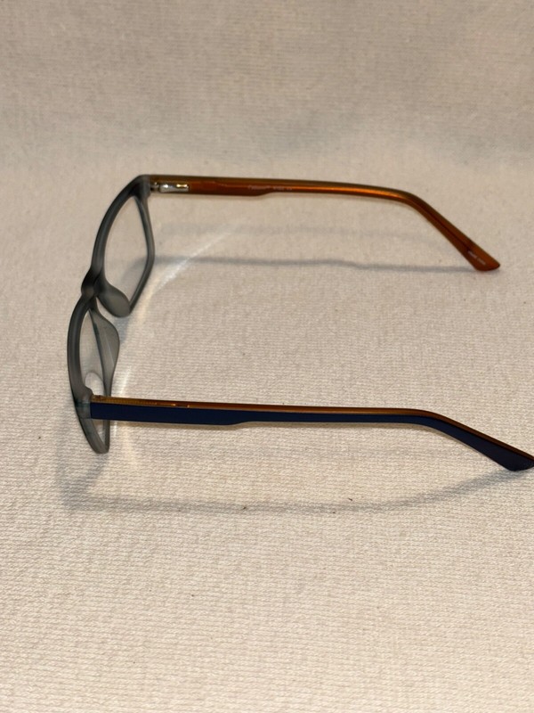 Enhance Eyeglasses 4122 47-18-137 Blue/Orange Unisex Frames Only gallery