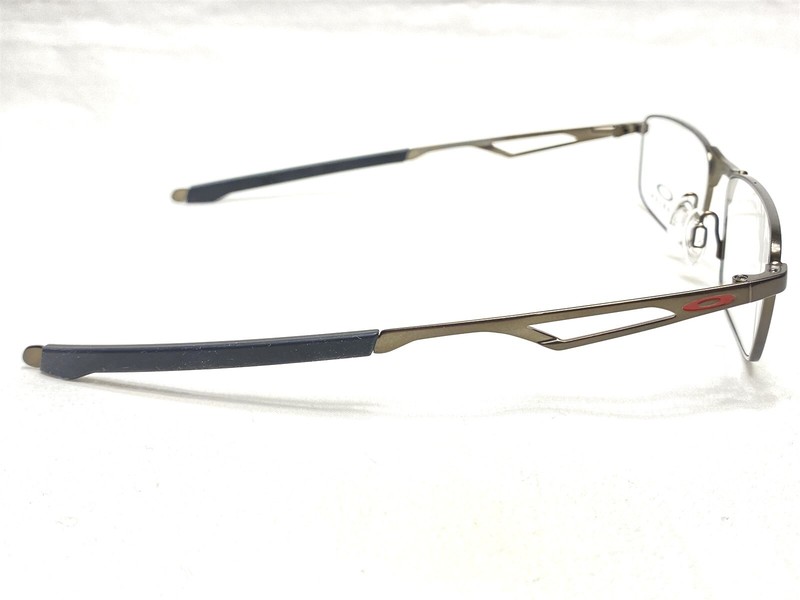 NEW Oakley Barspin XS OY3001-0249 Youth Boys Pewter Eyeglasses Frames 49/15~130 gallery