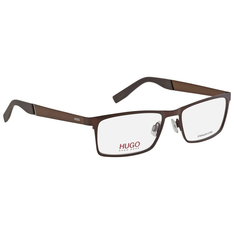 Hugo Boss Demo Rectangular Men’s Eyeglasses HG 0228 0YZ4 54 HG 0228 0YZ4 54