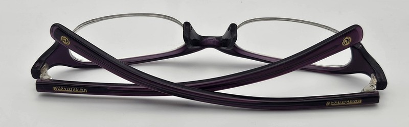 Cacharel Purple Oval Eyeglasses 50-18-125 Preowned Designer Frames gallery