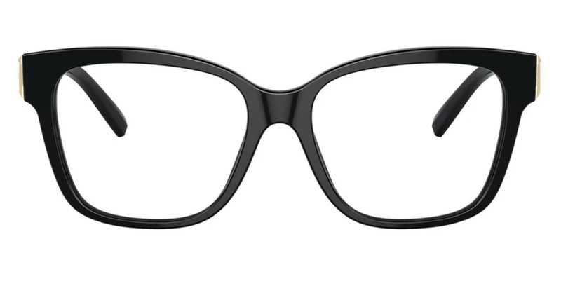 New TIFFANY & Co. Eyeglasses TF 2246 8001 54-16 140 Black Frames w/ Gold T Logos gallery