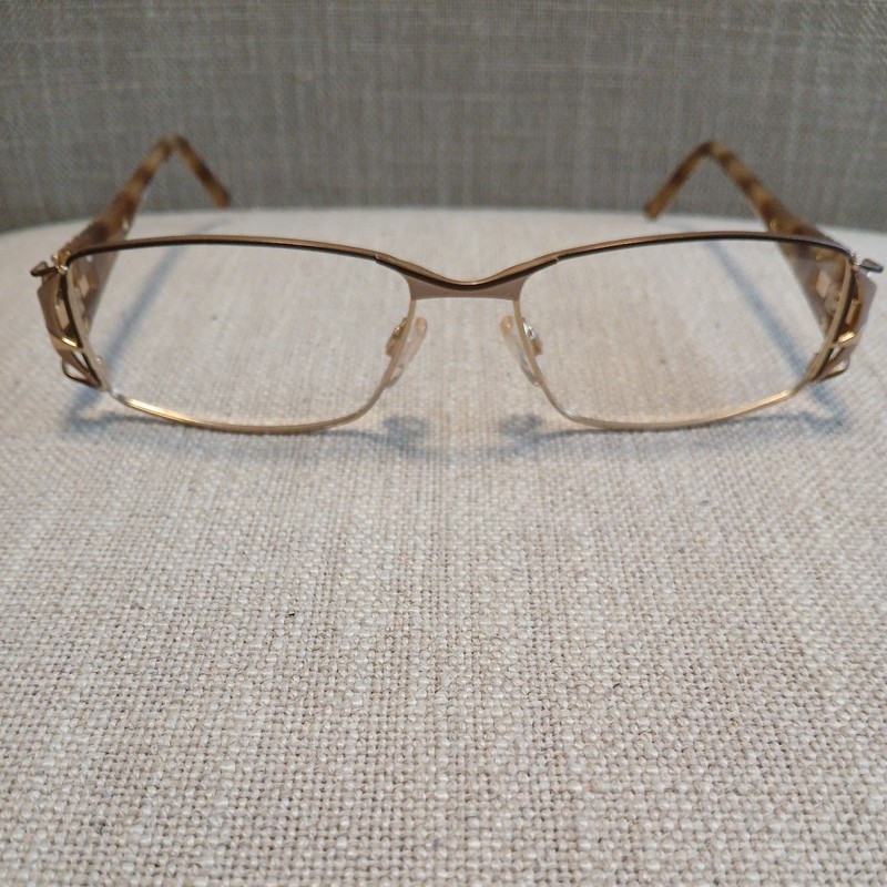 Authentic Cazal Titanium Mod 1045 Col 002 55□16 130 Eyeglasses Frame Germany