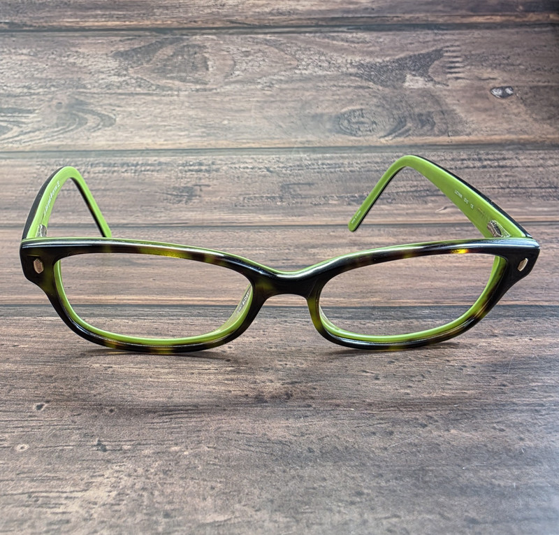 kate spade new york Lucyann ODV2 Eyeglasses Green Tortoise Full Rim 49-16-135