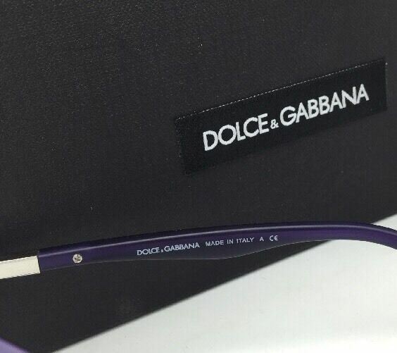 New DOLCE & GABBANA Rx-able Eyeglasses DG 3155 2701 52-17 Matte Violet Frames gallery