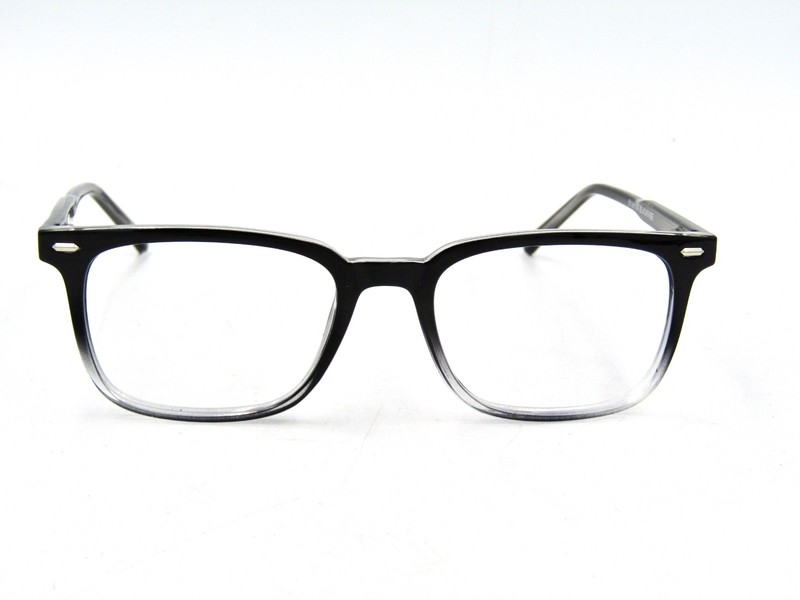 Enhance 4181 Unisex Eyeglasses Frame, Black Fade, 51-19-140 #319 gallery