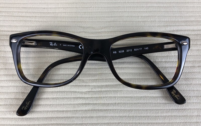 Ray-Ban Eyeglasses Frames Mens Brown RB 5228 2012 Tortoise Shell 50-17-140
