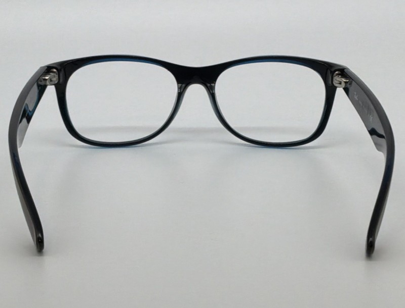 Ray-Ban RB2132 New Wayfarer Blue and Brown Full Rim Frames 55-18-145 gallery