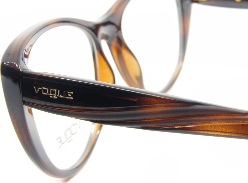 Vogue VO 5102 2386 Brown Tortoise Acetate Eyeglasses Glasses Frame 51-17-135 NEW gallery