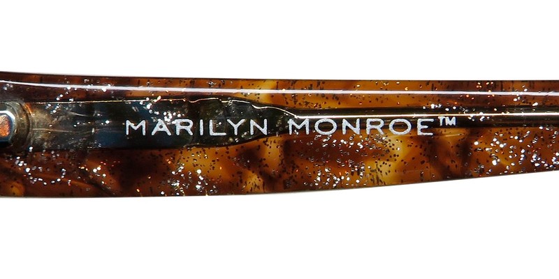 NEW MARILYN MONROE M402 GLASSES WOMENS METAL & PLASTIC CAT EYE 52-16-135 gallery