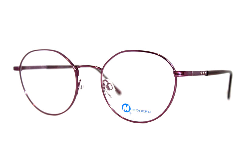 NEW MODERN OPTICAL ADDISON MATTE PURPLE AUTHENTIC EYEGLASSES FRAMES 50-20-140MM
