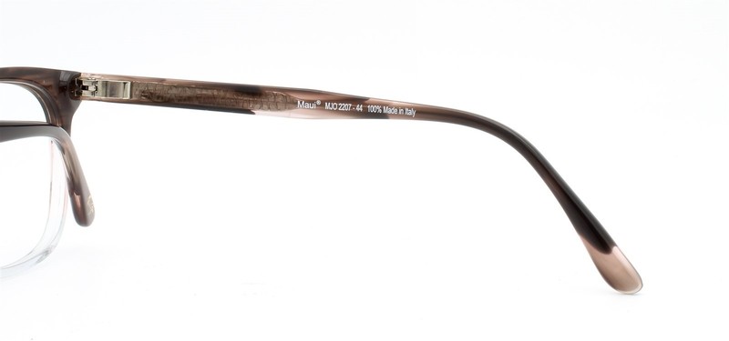 Maui Jim Eyeglasses Glasses MJO 2207-44 Crystal Brown Pink Gray Ombre 51-17-145 gallery