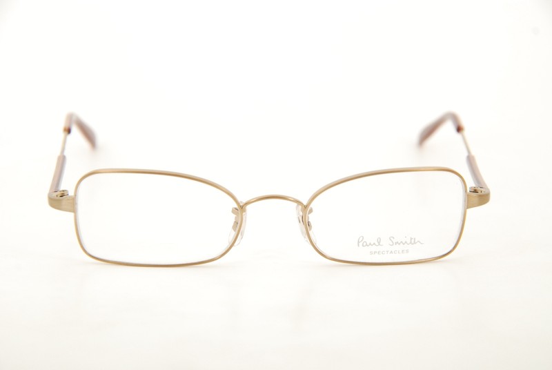 New Authentic Paul Smith Glasses PS-153 BCH Gold/Brown 48mm Frames Eyeglasses RX gallery