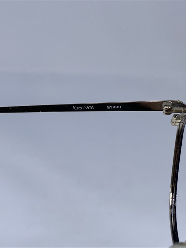 KAREN KANE “MYRRH” Black/Gold Designer 51-17-140 Eyeglasses Frame gallery