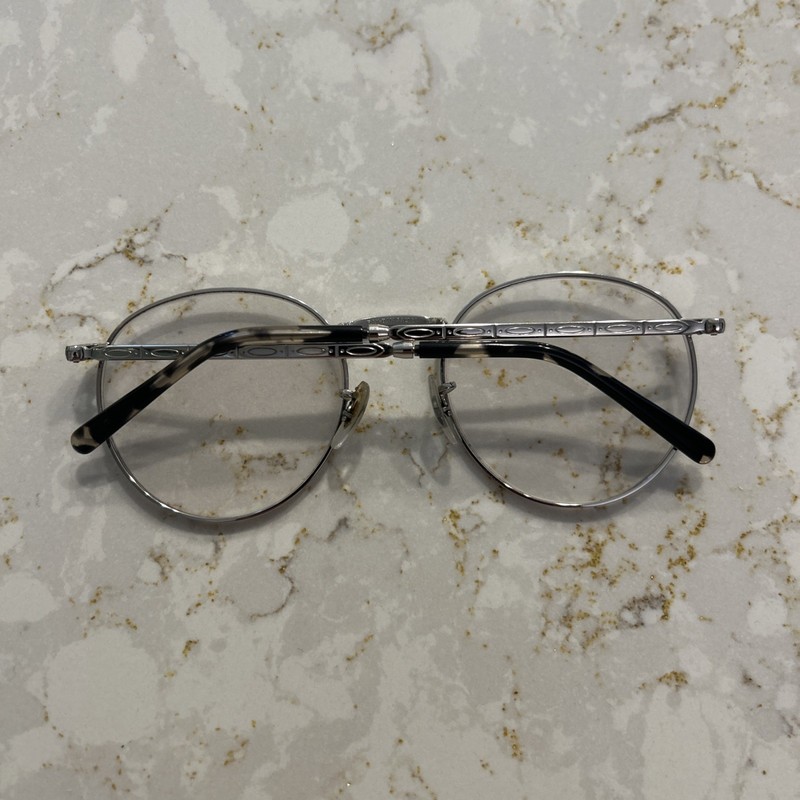 RAY-BAN RB 3637-V NEW ROUND 2501 SILVER GREY AUTHENTIC EYEGLASSES 53-21 gallery