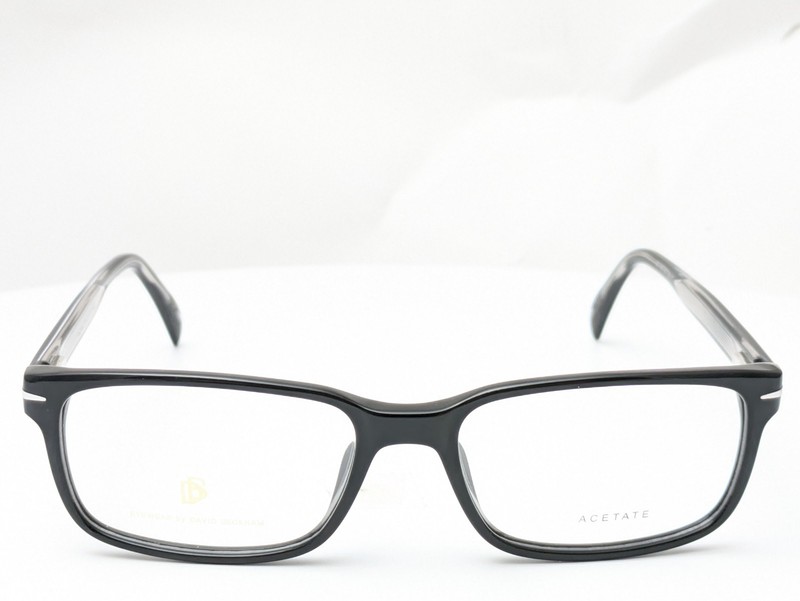David Beckham DB 1065 807 Black Men's Eyeglasses Frames 54-17-145 gallery