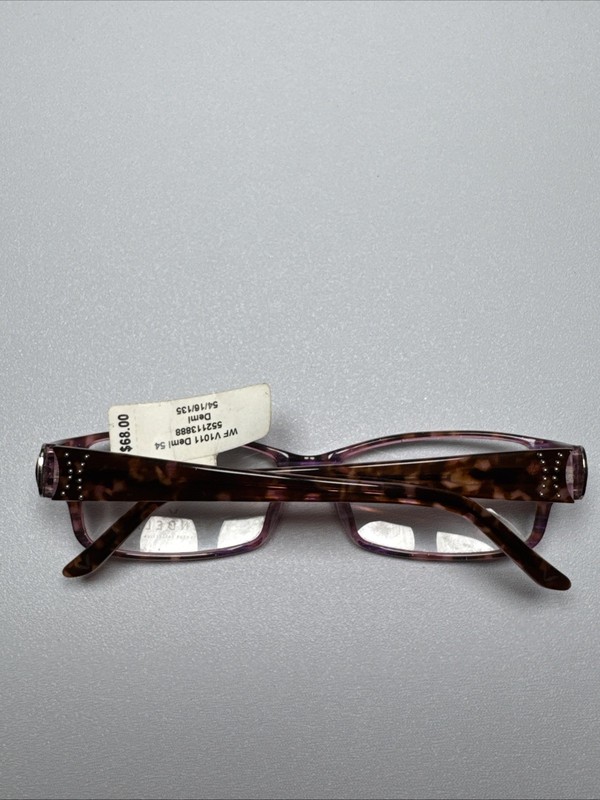 Vendela V1011-1 135 54[]16 Brown Tortoise/Pink Eyeglasses KK8 gallery