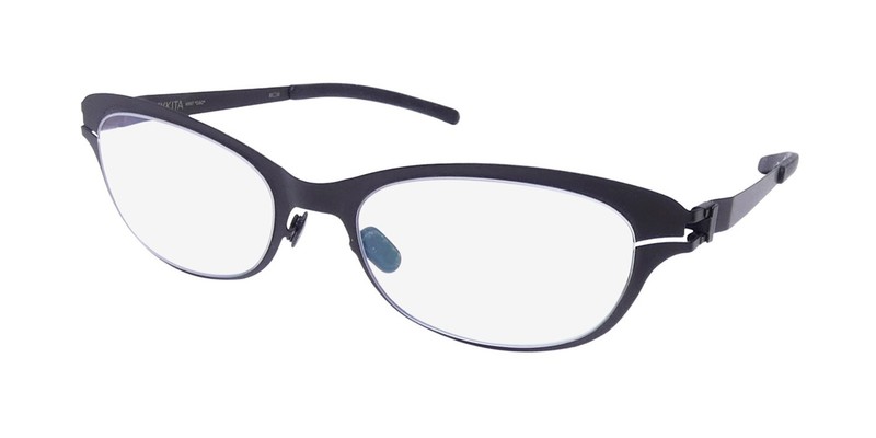 NEW MYKITA DAO EYEGLASSES GERMANY BLACK CAT EYE WOMENS METAL & PLASTIC 53-20-140