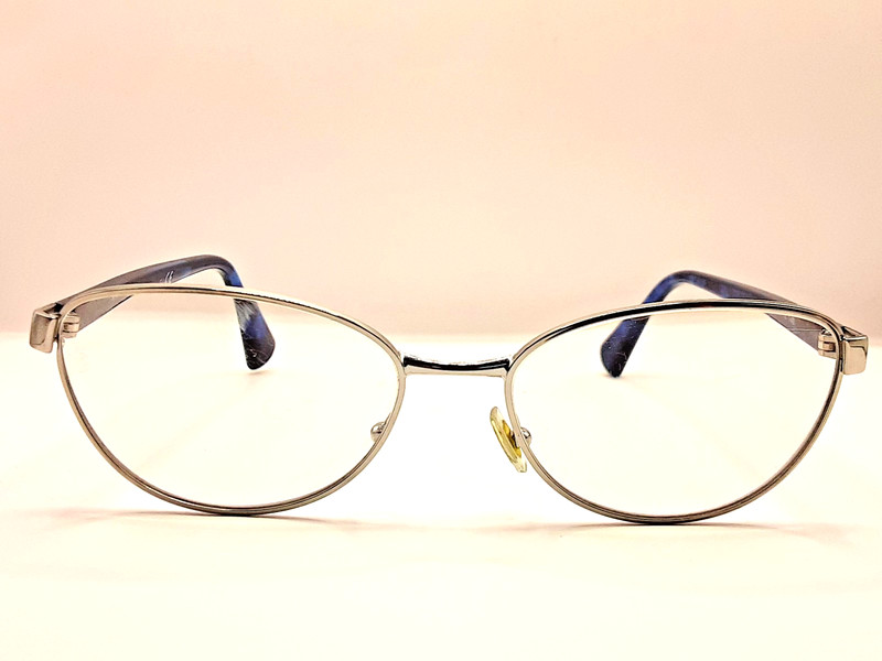 RALPH LAUREN RA 6048 9001 Sliver/Blue, Full Rim, Frame Only 53-16-140 13/F5