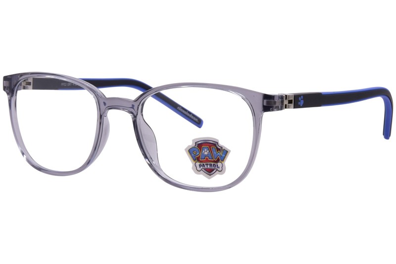 Paw Patrol PP32 GRY Eyeglasses Youth Kids Boy’s Grey Full Rim Round Shape 47mm