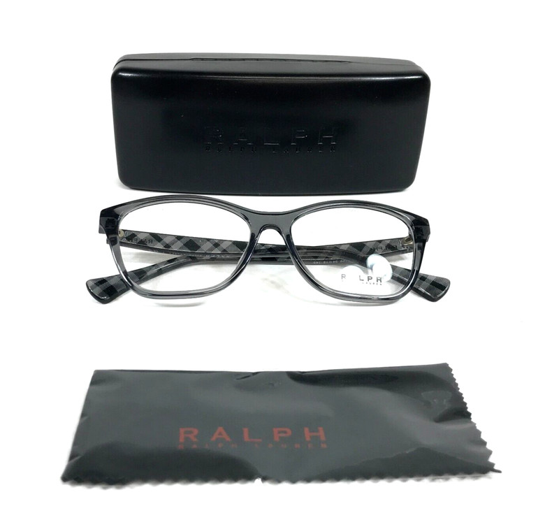Ralph Lauren Eyeglasses Frames RA7144U 5799 Shiny Transparent Gray 54-15-145