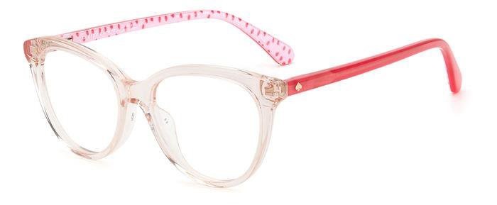 KATE SPADE PARIS Eyeglasses Eye Glasses PINK 35J Authentic New 48mm Women