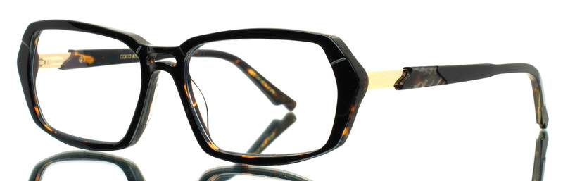 COCO AND BREEZY Admire 101 Tortoise Womens Eyeglasses 53-18-145 B:37 H