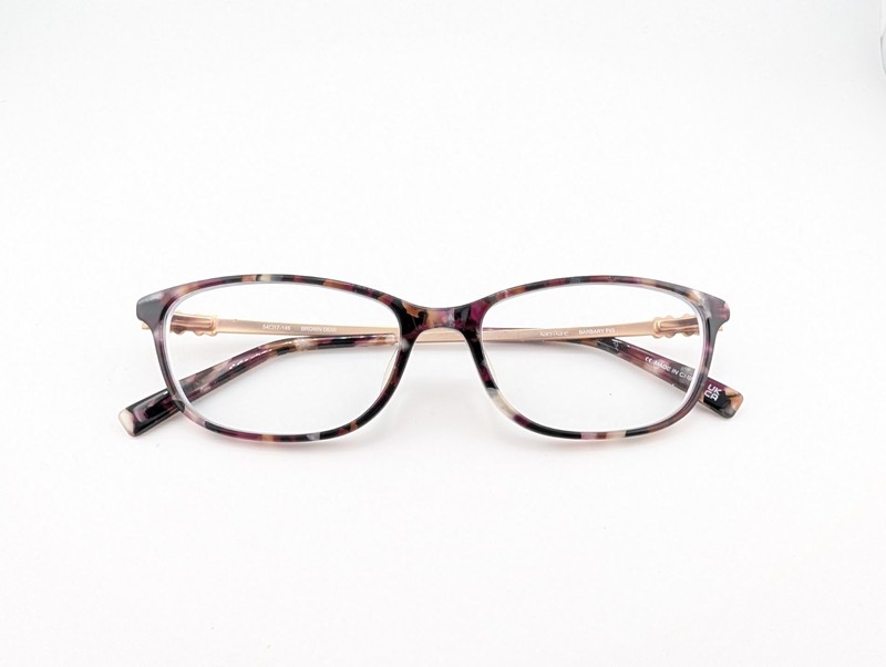 Karen Kane Eyeglasses Frames Only, BARBARY FIG, 54-17-145, Brown Demi
